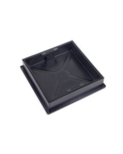300 x 300 x 80mm Square To Round Manhole Cover and Frame CD300SR