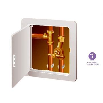 White Access Panel - Inspection Hatch 300 x 300