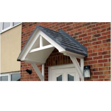 Redcar Duo Pitch Inverted T Feature GRP Door Canopy