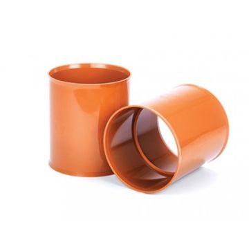 225mm Double Socket Polysewer Pipe Coupler PS1001