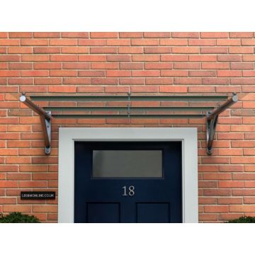 Limeslade Polycarbonate Door Canopy DDA Act Compliant