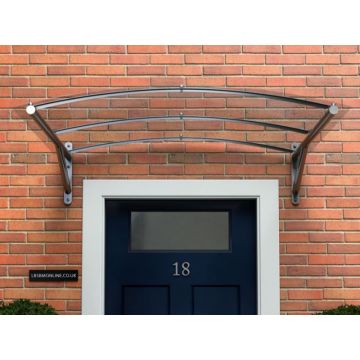 Tenby Arched Polycarbonate Door Canopy