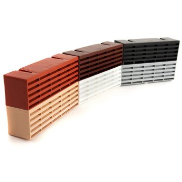Plastic Air Brick 9X3 Terracotta 