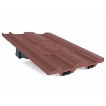 Castellated In-Line Tile Vent GTV-CS Antique Red