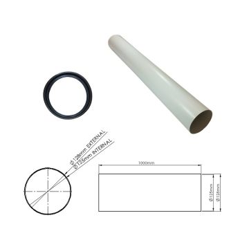 1 Metre Heat Recovery Extractor Extension Kit K-HRV150-EXT