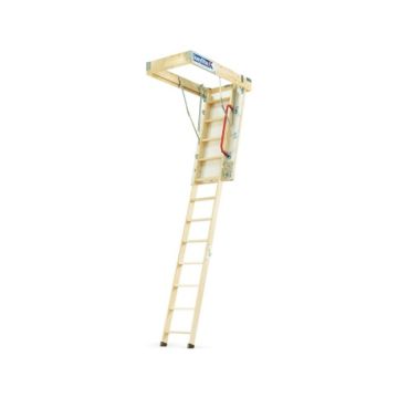 3 Section Wooden Loft Ladder