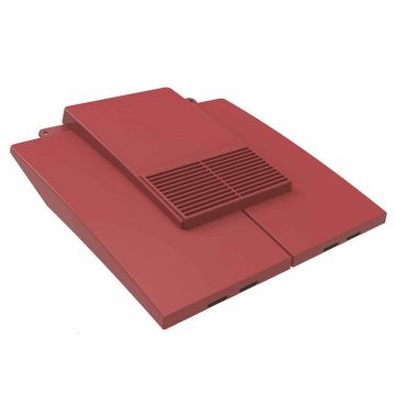 Plain In-Line Tile Vent GTV-PT Antique Red