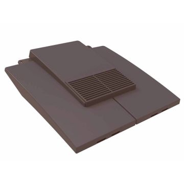 Plain In-Line Tile Vent GTV-PT Grey