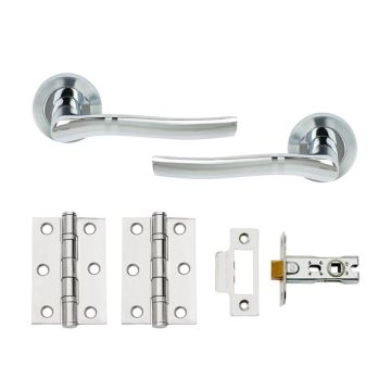 Mode Internal Dual Finish Door Handle Set With Hinges + Latch
